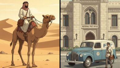 تاريخ البريد العربي