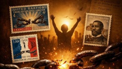 Slavery in postage stamps