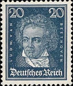 Beethoven on postage stamps: A global journey through the memory of music (1922 - 1959)